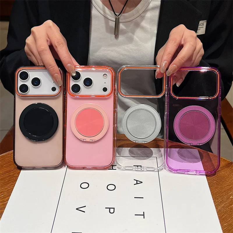 Compass Magnetic Stand Phone Case for iPhone 17 & More