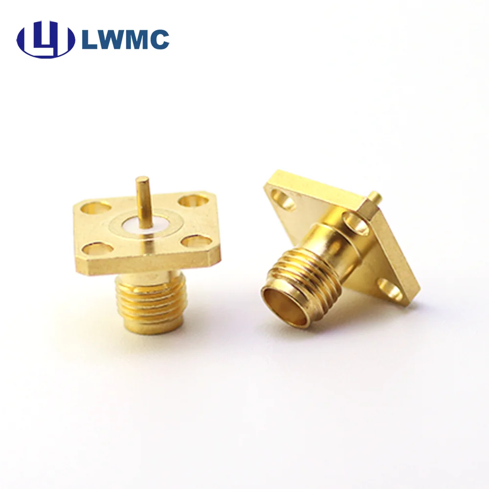 SMA Female 4 Holes Flange