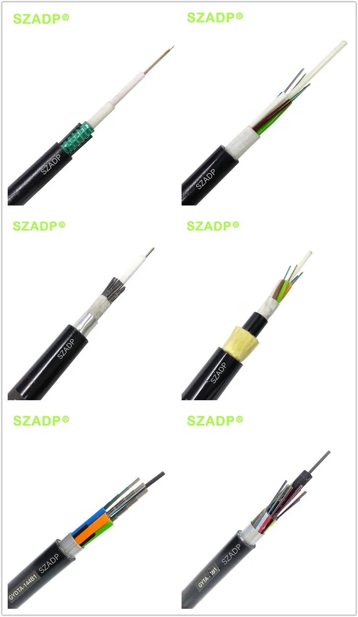 12 Core Adss Fiber Optic Cable G652d/g657a Cable 80m 100m Spanself ...