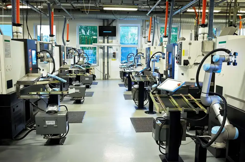 6 Axis Robot Cobot Universal Robots UR16e 16kg Payload As Palletizing Handling Pick and Place Robotic Arm With Onrobot Gripper