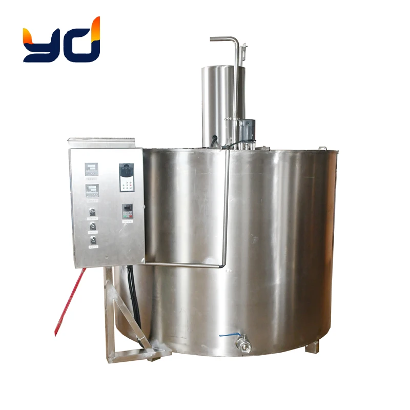 1000L Semi Automatic Candle Making Machine Soy Wax Melter Melting Tank Induction Heater Double layer Presyo ng Pabrika Europa