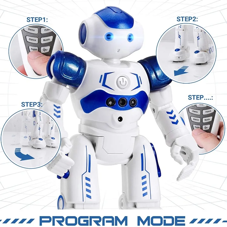 Remote Control USB Cable  Move to Observe Sing Dance Gesture Sensing Intelligent Robot Toys