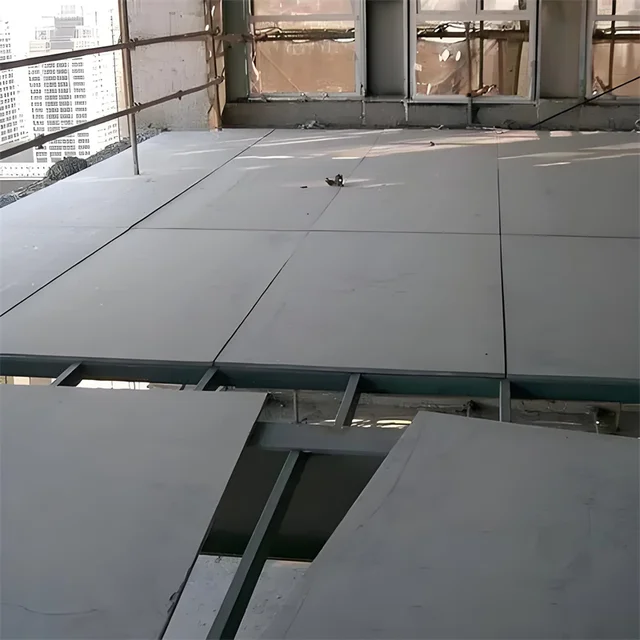 Waterproof Modern Design Cement Board Flooring Steel Structure New Environment-Friendly Materials Exterior Wall Panel Building