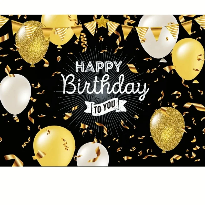 Happy Birthday Backdrop For Men Women Birthday Anniversary Party Photo  Booth Backdrop Background Banner Decoration Supplies - Buy Happy Birthday  Backdrop,Happy Birthday Banner,Happy Birthday Background Product on  