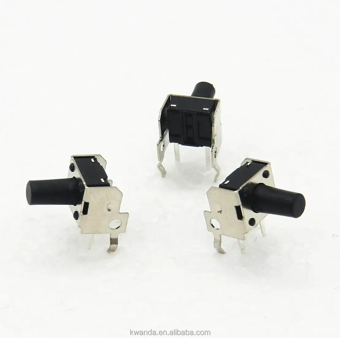 4 Pin Click Base 4 Pin Right Angle Tactile Switch - Momentary Push Button