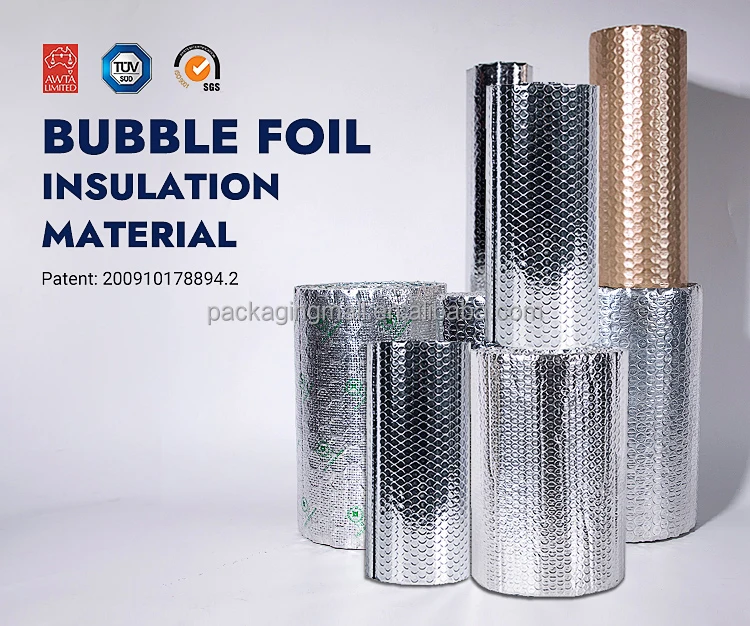 Feuille de bulle de papier d'aluminium d'isolation thermique avec isolation  de toiture de barrière d'humidité en gros fabricants et fournisseurs de  rouleaux résistants à la chaleur de haute qualité - China Factory 