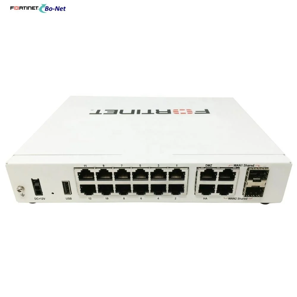 新しいFortinet FortiGate 80E 14GERJ45ポートセキュリティアプライアンスファイアウォールFG-80E