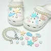 Cadena de bolitas SZ-659 con pececitos y estrellas de mar.
