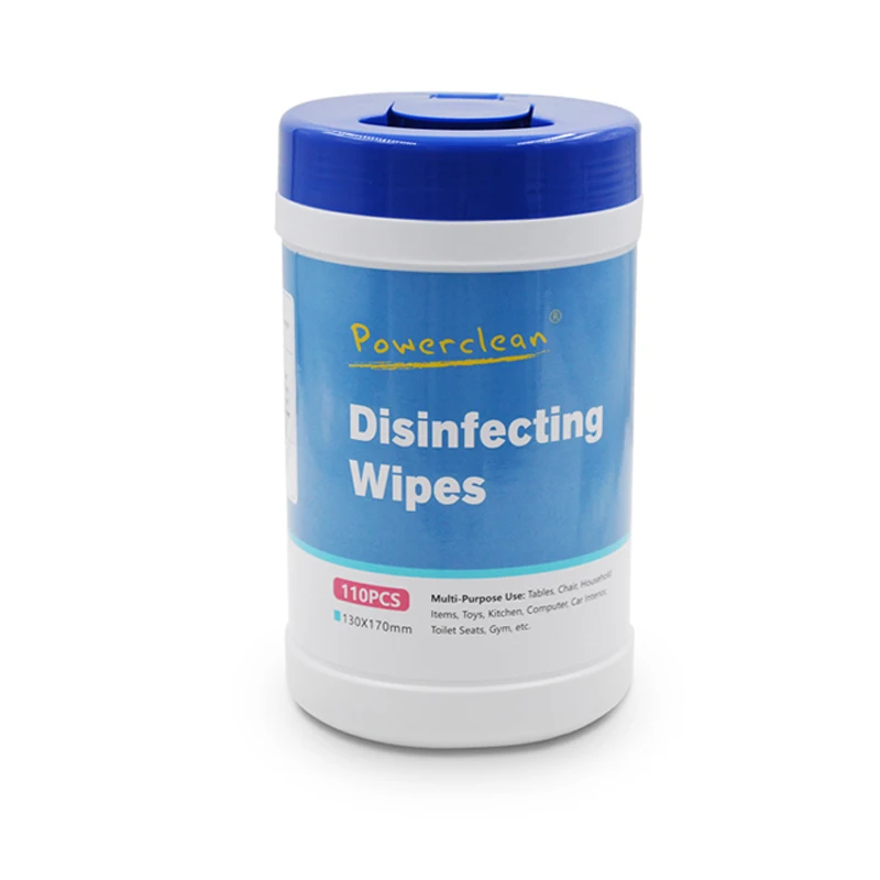 Premium quality disposable barrel wipes cleaning wet tissue with 100pcs in a canister