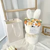 Jaune + sac cadeau + guirlande lumineuse