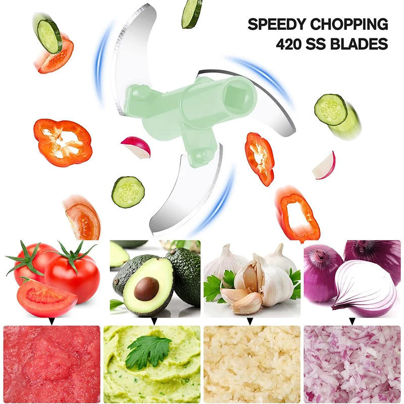High Quality Quick Magic Mini Plastic Manual Pull Onion Vegetable Chopper Fashion Home Use Salad and Vegetable Tools