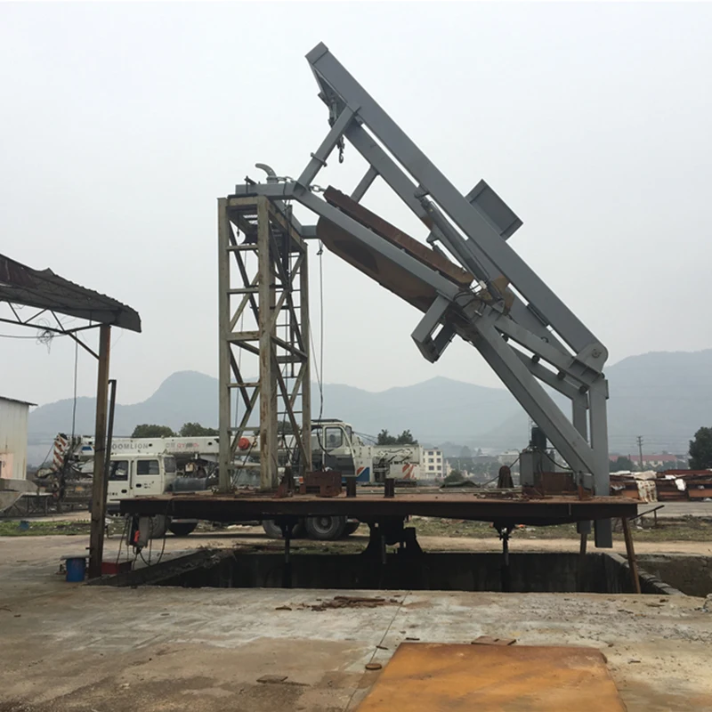 Free Fall Lifeboat Davit 100KN  SOLAS Certified Safety Lifeboat Equipment Launching Device