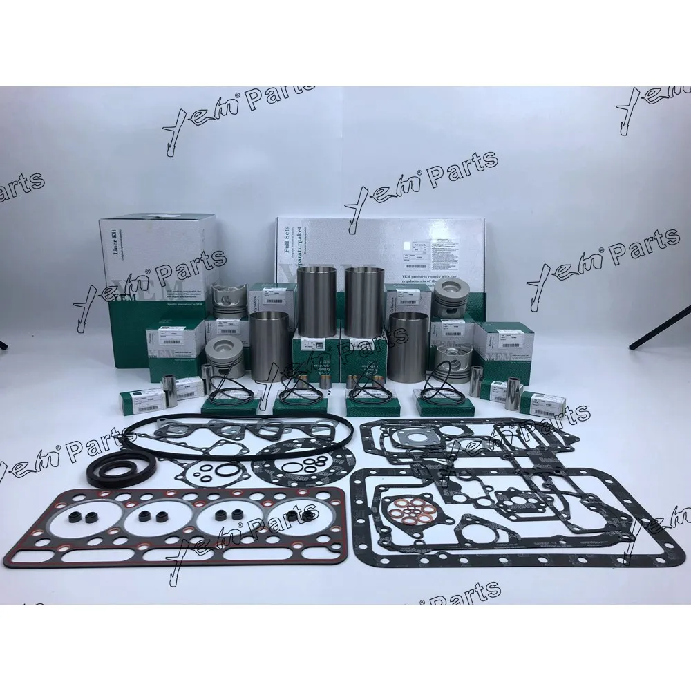V1902 Overhaul Kit With Gasket Set for Kubota Engine Overhaul Kit 4