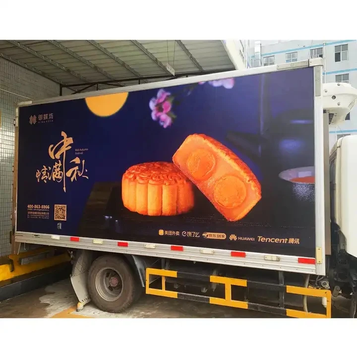 Waterproof  Vehicle Sticker on Bus  for Advertisement