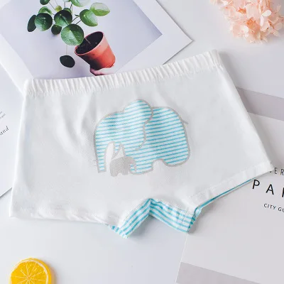 Детское нижнее белье высокого качества для детей 40S чёсаный хлопок, милая детская одежда с принтом, нижнее белье