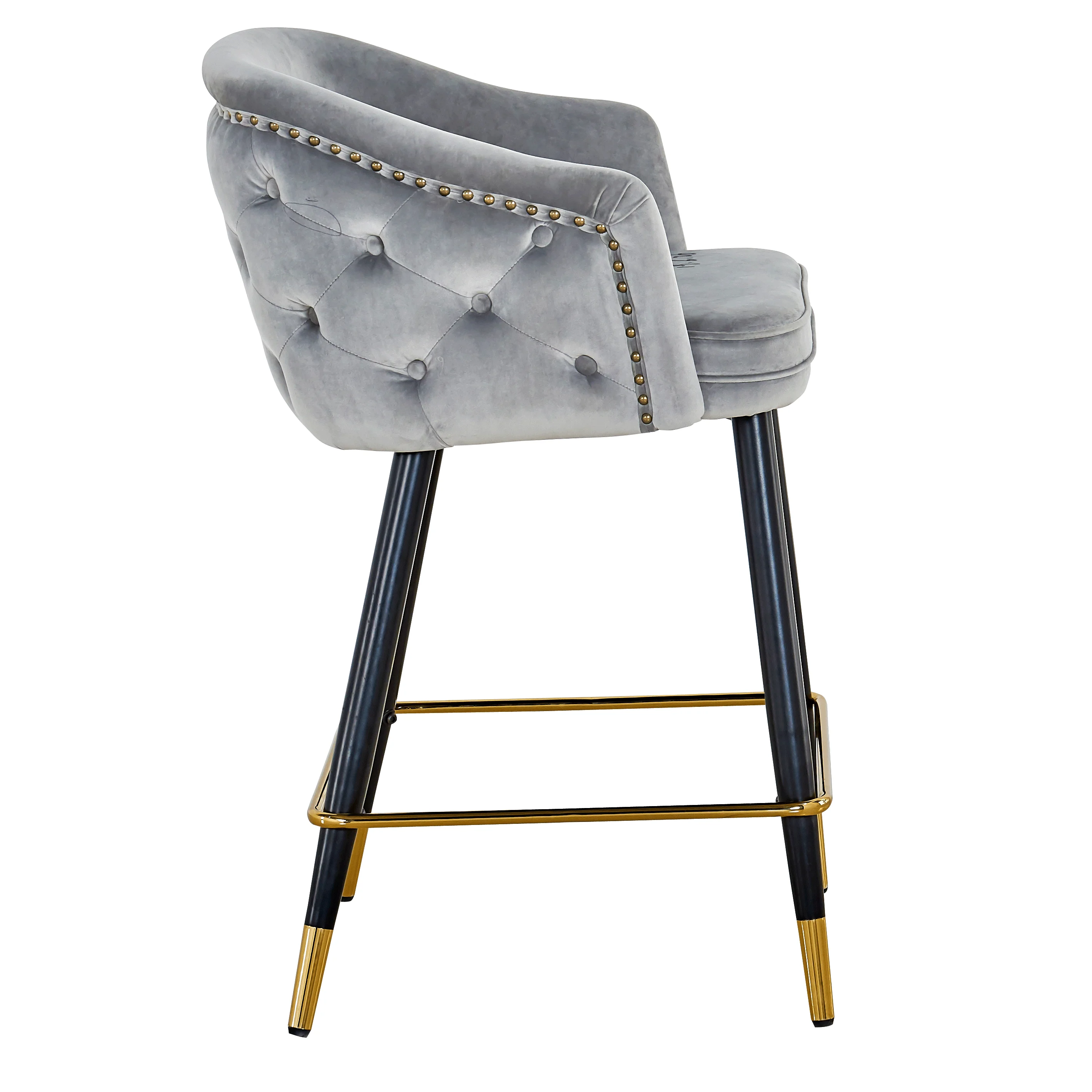 Luxury Modern Bar Stools with Arm Rest Stylish Comfortable