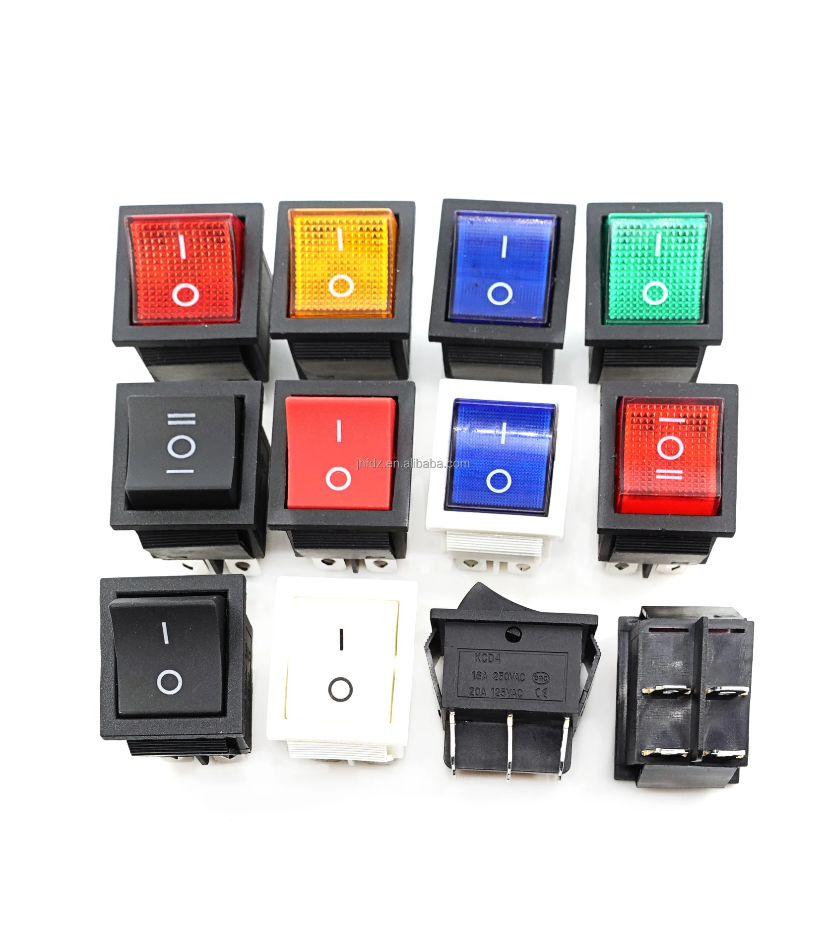 Wintai-tech Kcd4摇臂开关4针摇臂开关防水spst T85 55摇臂开关 - Buy Kcd4翘板开关on-of 15a/30a ...