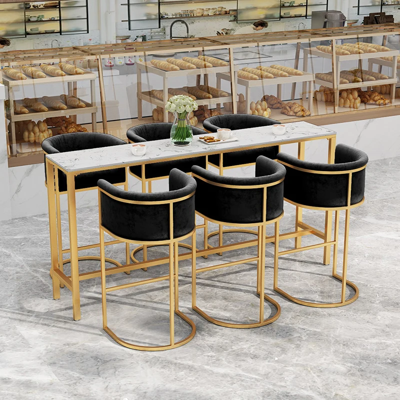 bar stools with gold metal legs