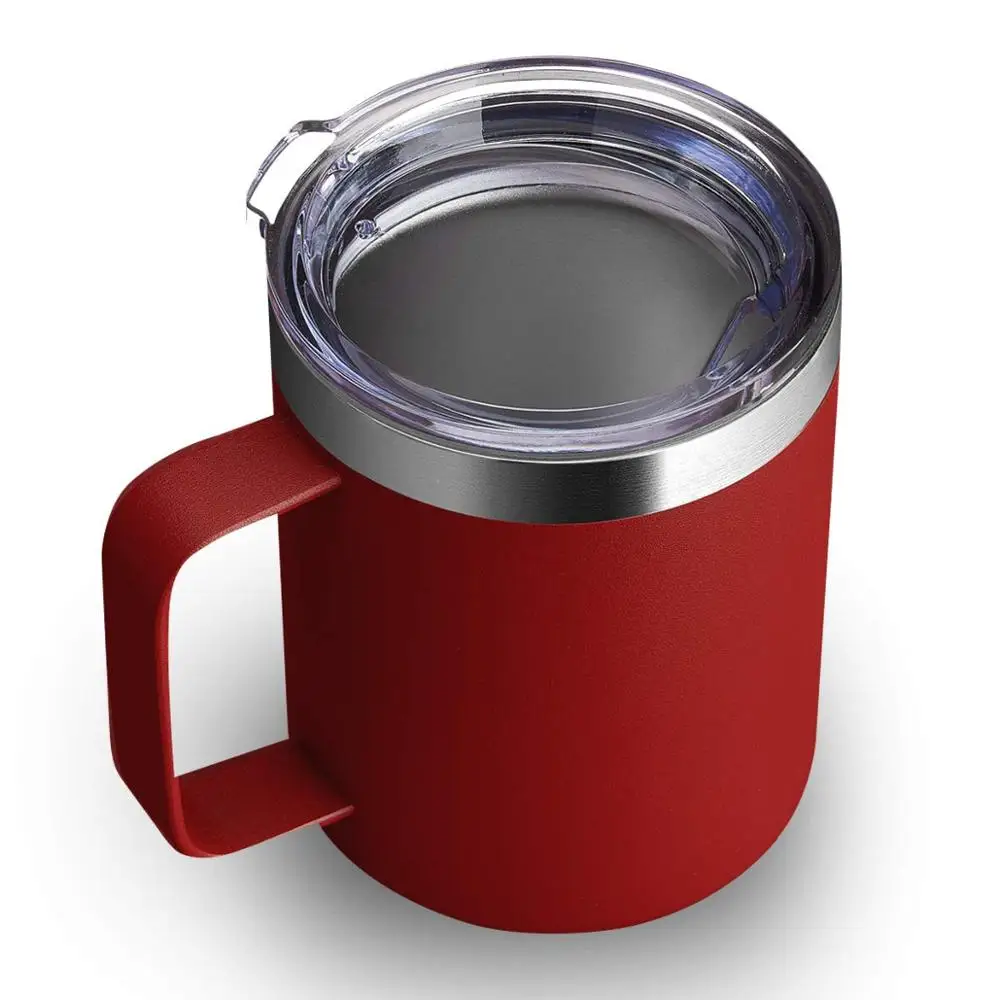 Taza de café de viaje de alta calidad, termo de acero inoxidable, termo al  vacío, botella de agua, taza de té, taza térmica (capacidad: 12.8 fl oz
