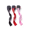Black  red pink