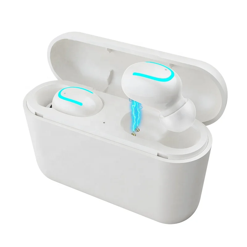 Черный Мини СПЦ BT V5.0 беспроводной наушники с IPX5 Водонепроницаемый гарнитура