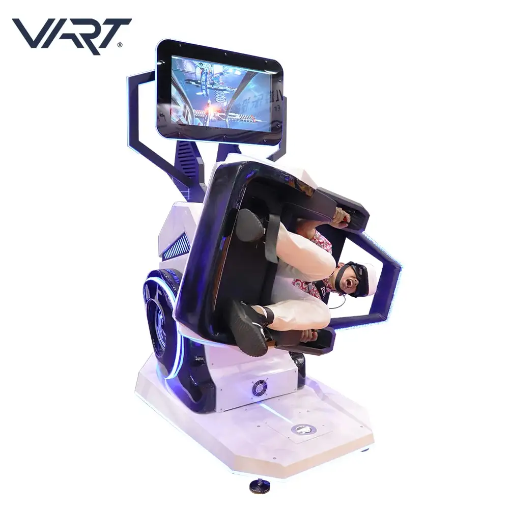 VR 360 チェア - 1人用の屋内エンターテイメント用シミュレーター