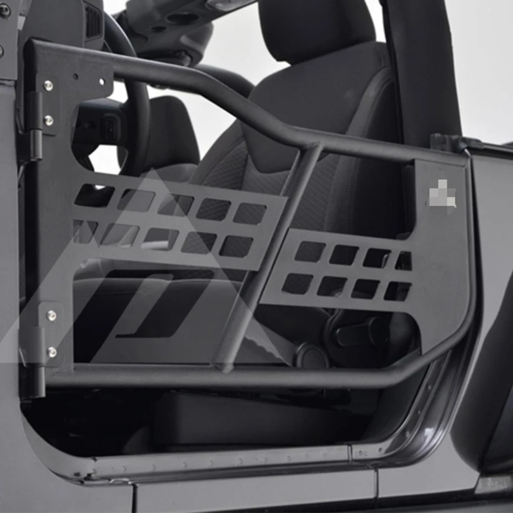 Lantsun J196 стальная полудверь для джипа для Wrangler JK 4 дверная трубчатая дверь с зеркалами и замками без петель