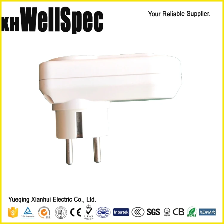220v Over Voltage Protector Ac Voltage Stabilizer Din Rail EU Socket