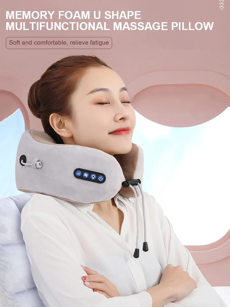 High Quality Multifunction Electric Neck Massager Kneading Ushaped