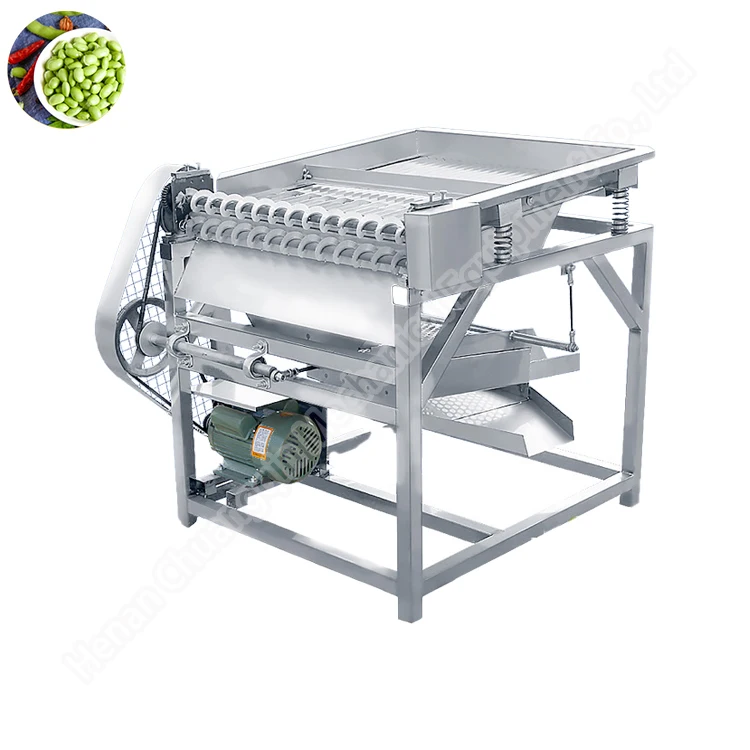 Машина для шелушения гороха небольшая мини-молотилка