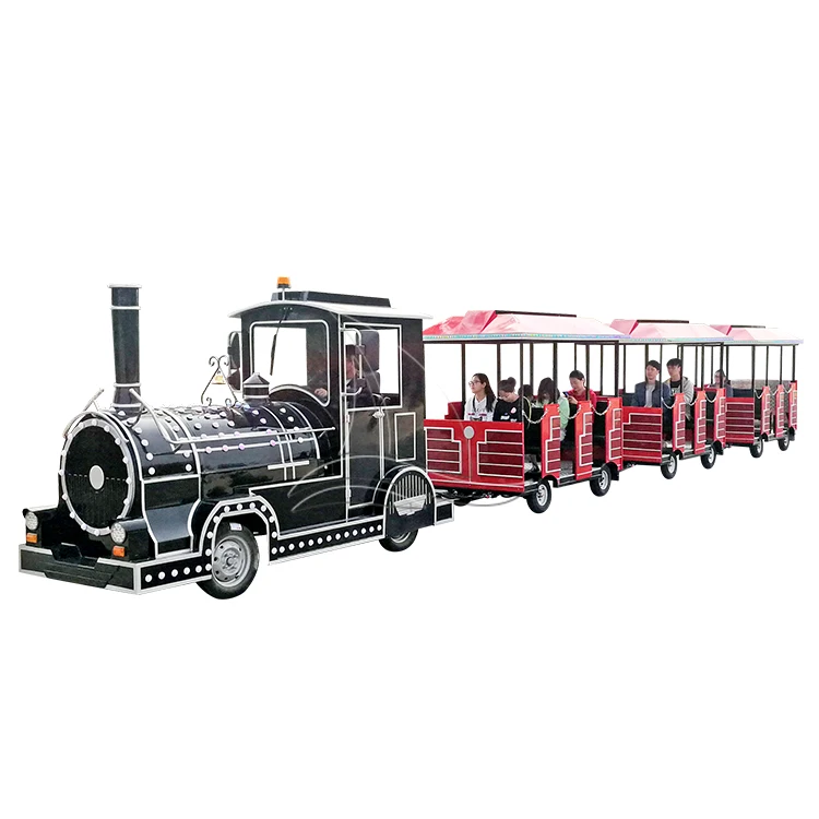 High Quality Factory Price Large Trackless Train Ride Attraction Park Equipment Trackless Train on Sale