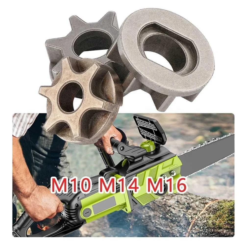 M10/M14/M16 Chainsaw Gear Replacement Bracket Fit For 100/115/125/150