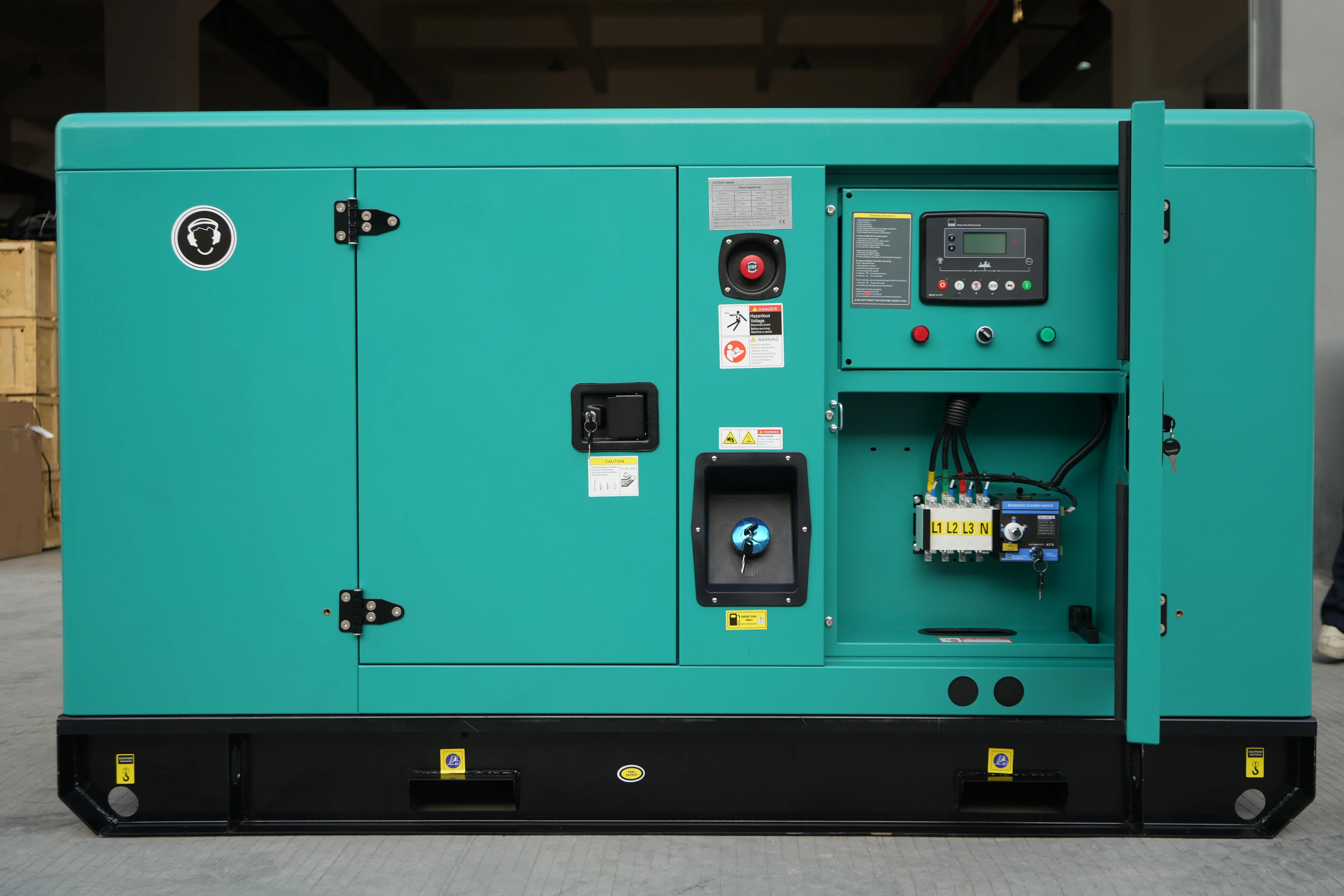 Leton Power Whole Sale Weichai Super Silent Diesel Generator Set Price