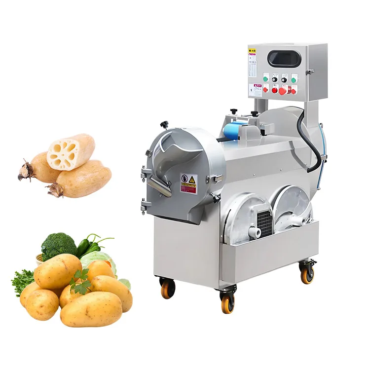 Multifunctional Vegetable Cutter 220v Shredding Slicing and Dicing Machine Dicing Machine