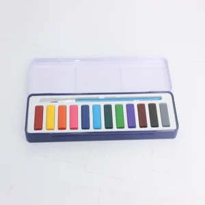 Hot Sale Japanese Watercolor Cake Watercolor Poster Color Paint Set made in China