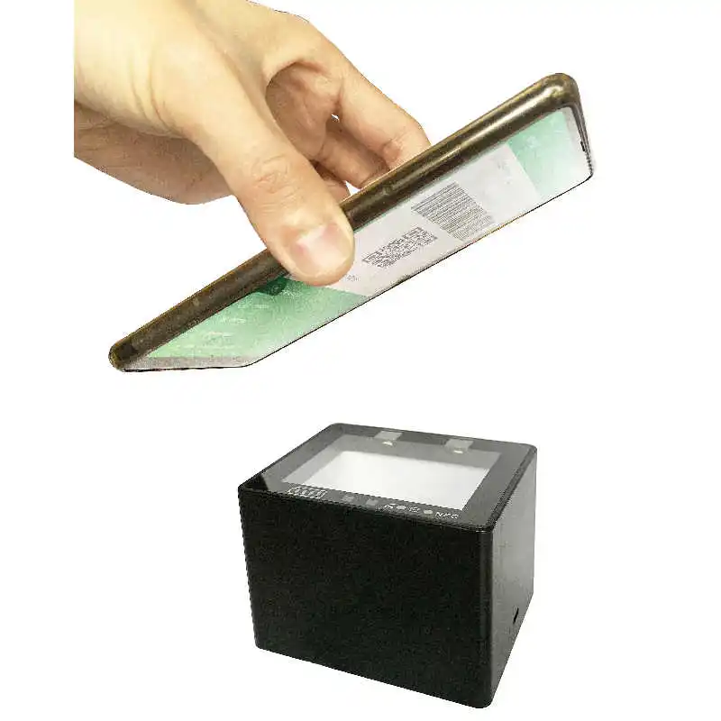 NFC Long Range Wireless Passport MRZ Reader with Blue Tooth and OCR Reading ID Card Barcode Scanner