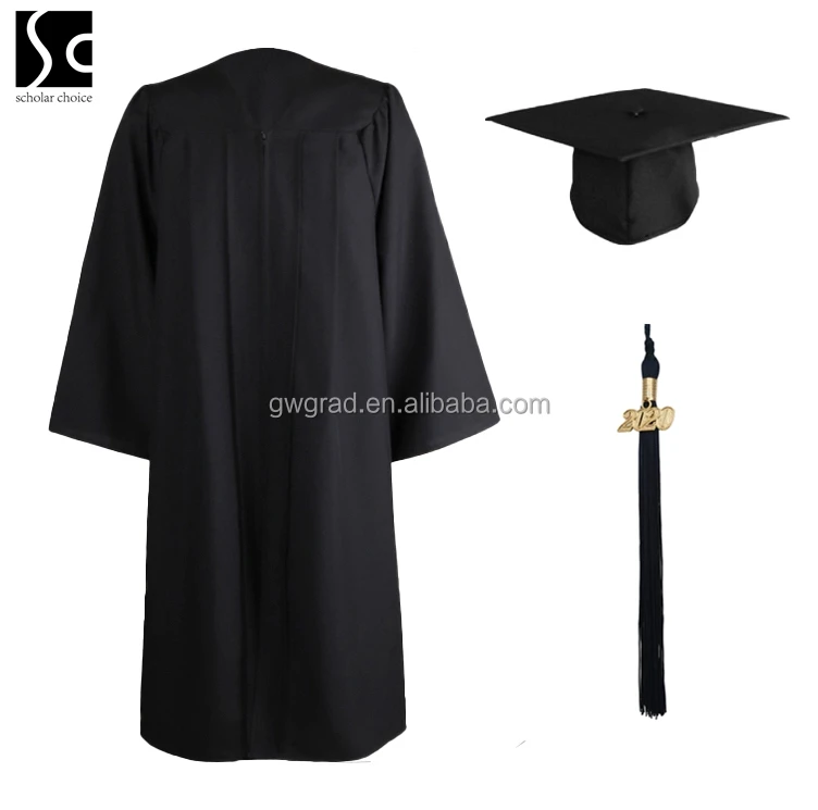 Purple/white Two Color Graduation Gown Cap Tassels Buy Academic