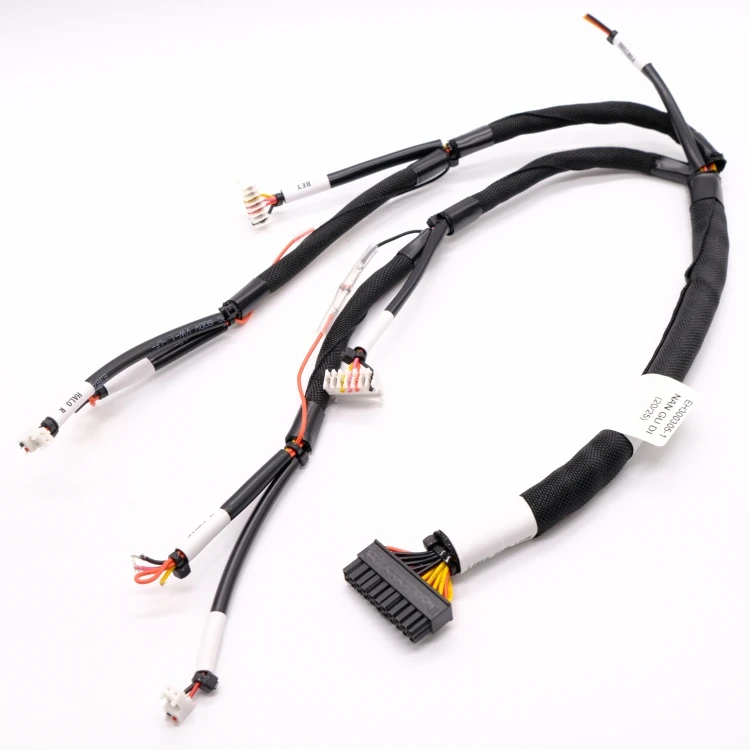 Custom-made Medical Smart Home Equipment Cable 24P Connector Complete Cable Assembly PTFE PVC Insulation Electronic Wire Harness