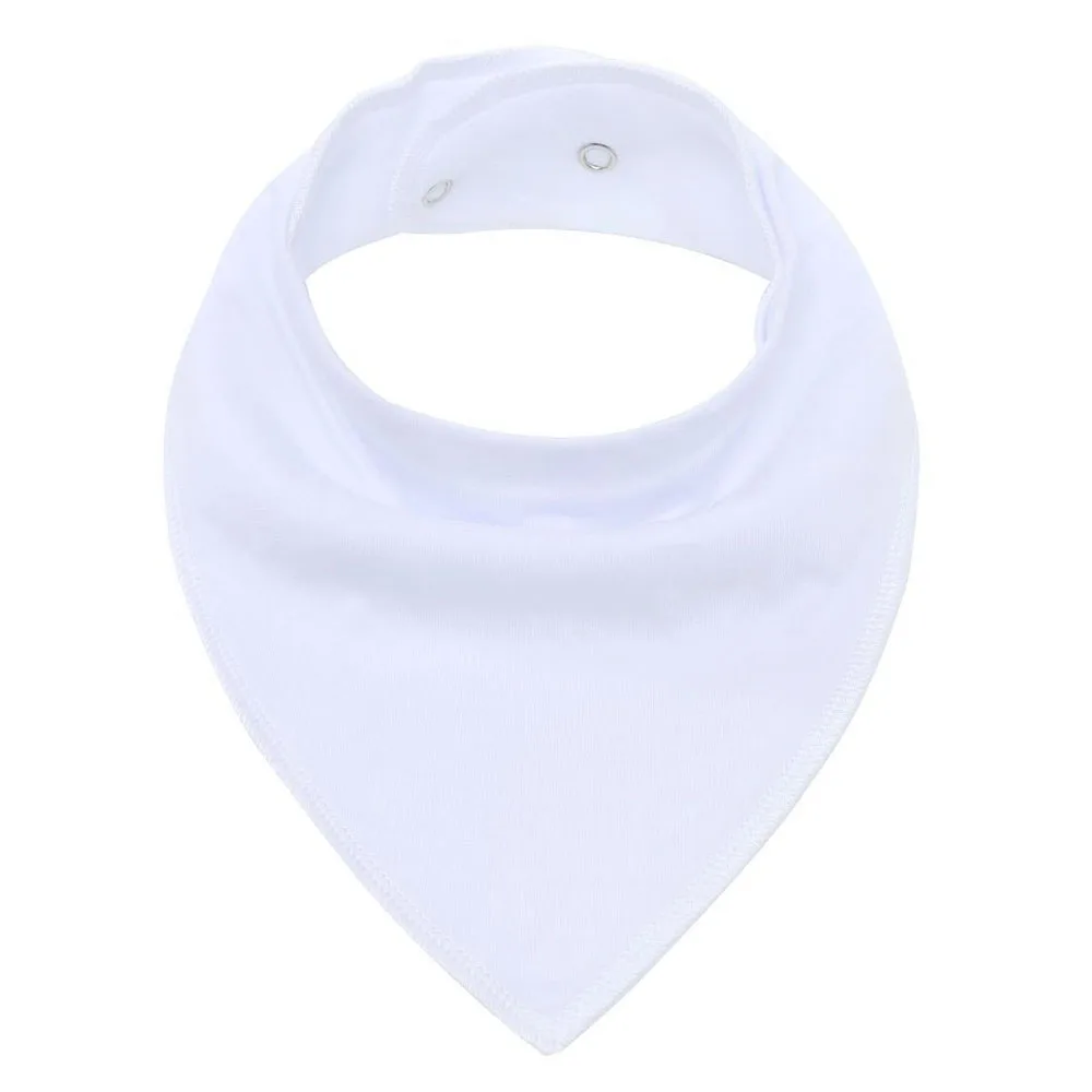 Белые детские нагрудники из органического хлопка для младенцев, малышей