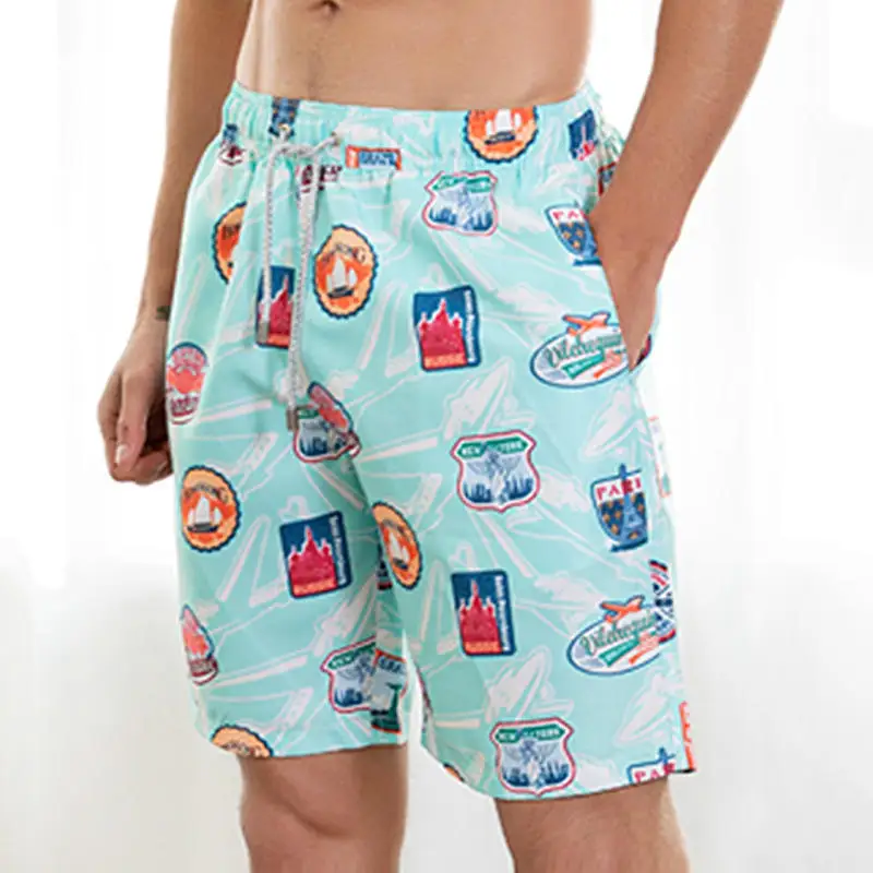 2023 Manufacturer Summer Water-Reveal Beach Shorts custom fashion Side slip water Men's Beach Shorts67_voghion.com