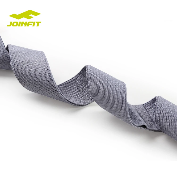 Новинка 2020, эластичный ремешок для йоги из органического хлопка с логотипом