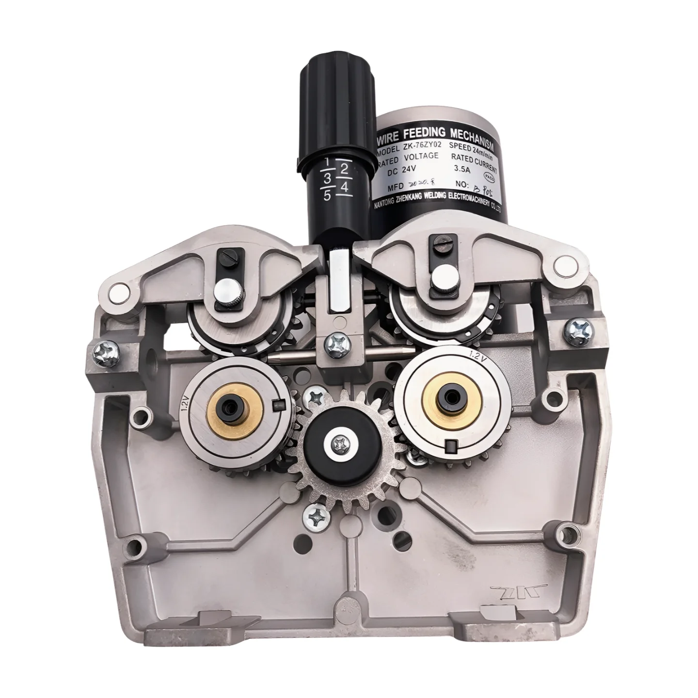 JINLU 76ZY02 76ZY-2 DC 24V 42V  EURO Style 4 Gears Welding Wire Feeder Assembly Wire Feeding Motor for Mig Welding Machine