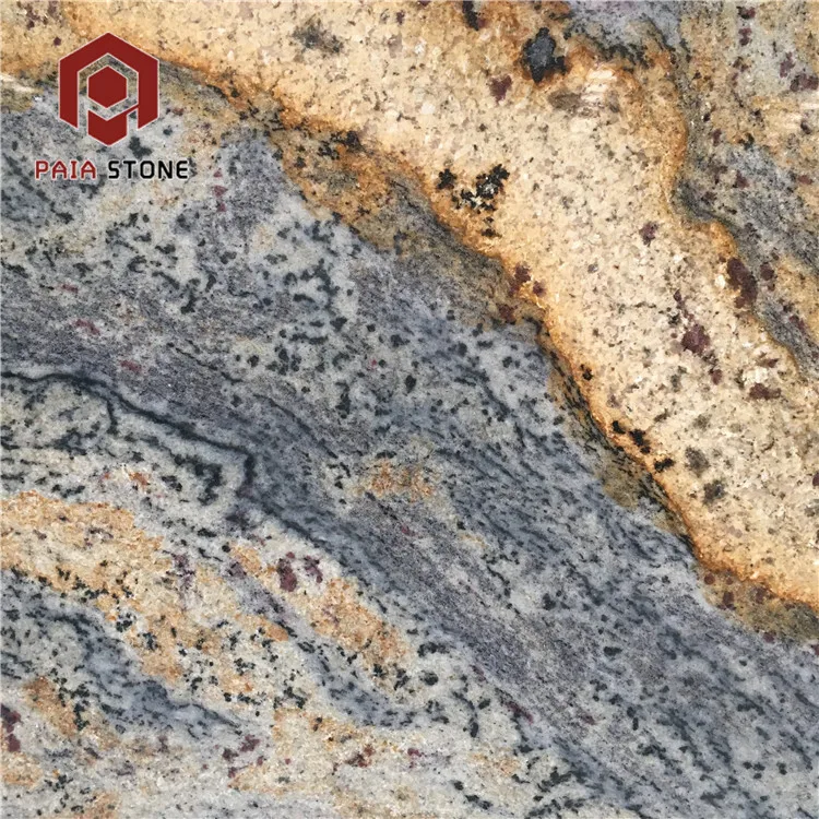 product tiger yellow brazilian grey granite countertop kitchen tops hotel tops vanity tops for sell-4