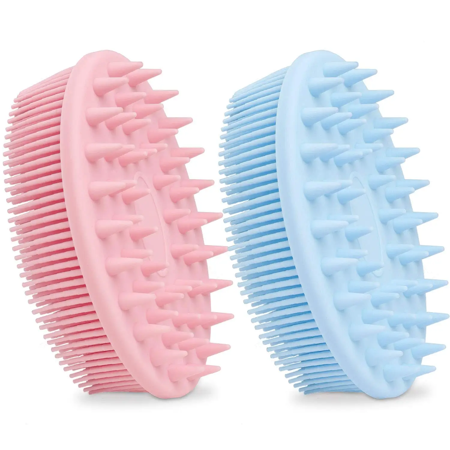 Скребок для головы, массажер для ванны, силиконовый скребок для тела для использования в душе, отшелушивающая щетка для тела