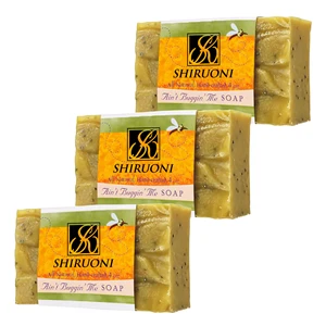 Custom Packaging Natural Eco-Friendly Skin-Nourishing Eucalyptus Essential Oil Mosquito Repellent Soap for Outdoor Use