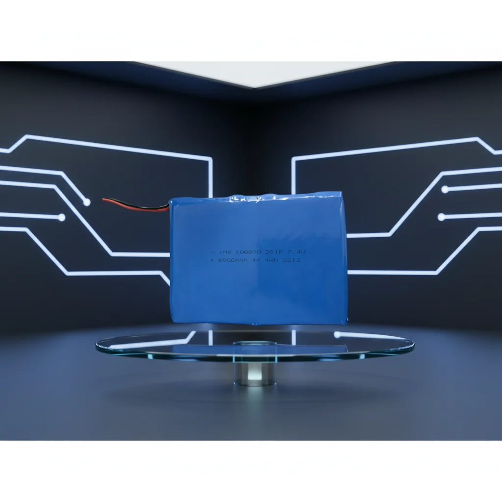 7.4V 6000mAh Li-polymer Rechargeable Battery Pack 2S1P 906090 for Massage Gun, Medical Device, Industrial Equipment Hb3c1d3e30e4548418db0cfaec7816d076