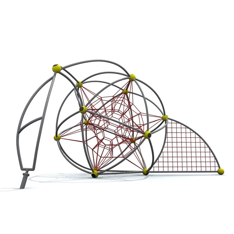 Combination Rope Spacenet Structure Climbing Net Playground for Kids