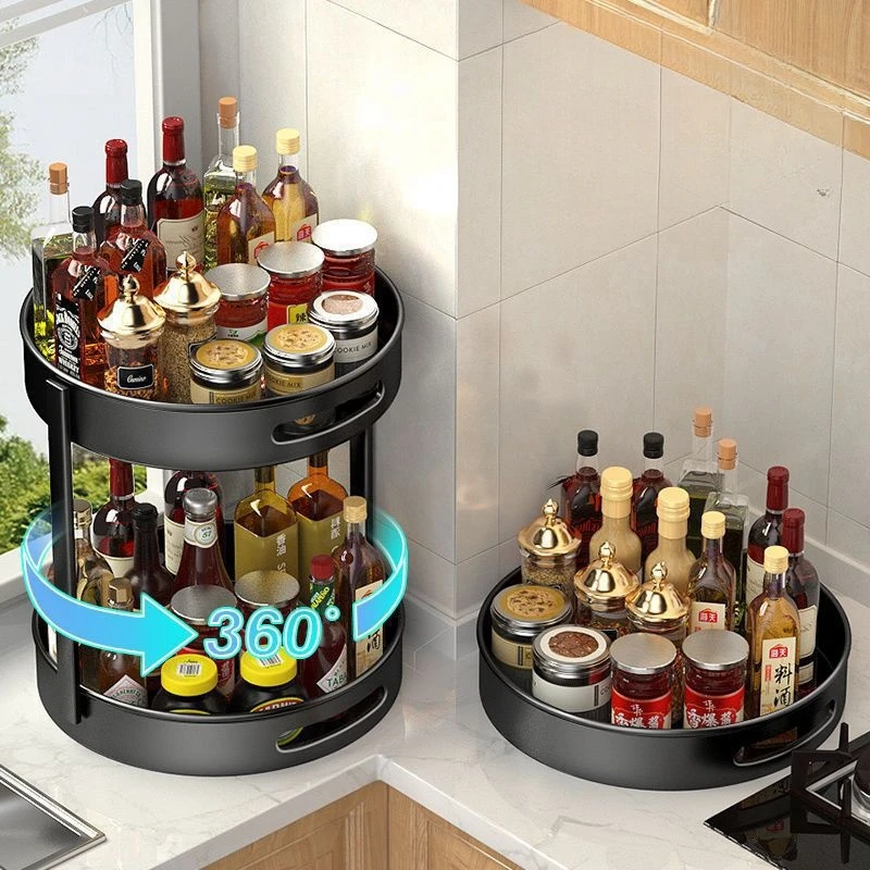 5 Tier Metal Rolling Pantry Utility Kitchen Cart Adjustable Fruit ...