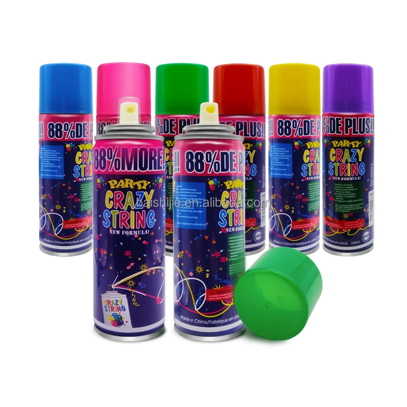 SERPENTINA EN SPRAY DE COLORES 250ML