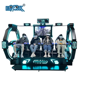 Reality Virtual Game Machine 4 Seats 9d Vr Roller Coaster Cinema Equipment